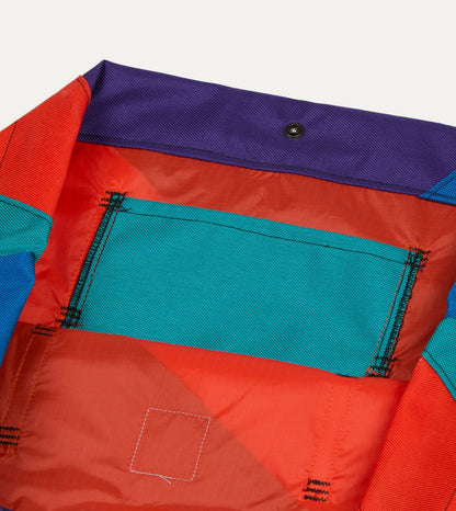 Drake's Epperson Mountaineering Teal Multicoloured Leisure Tote