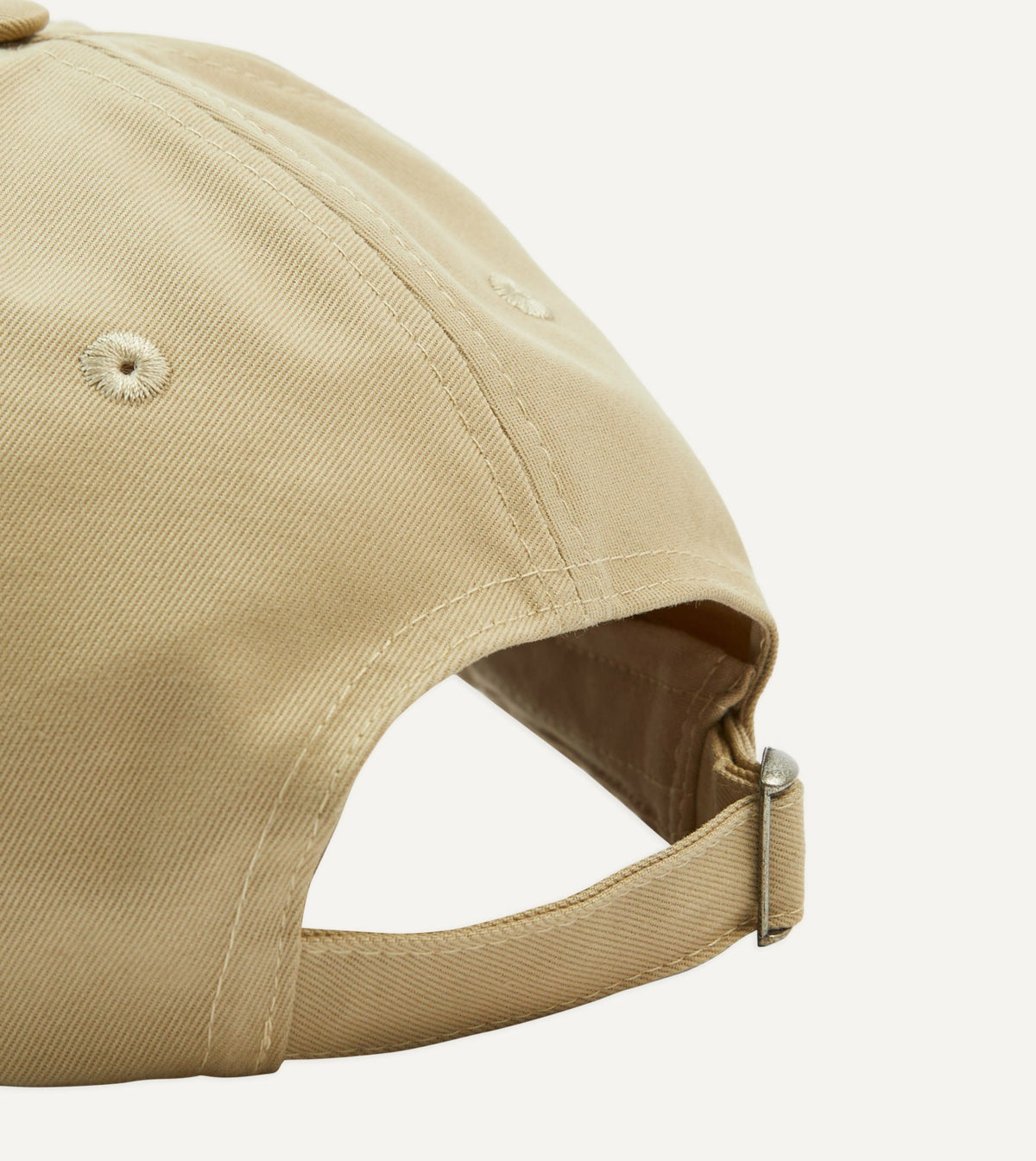Drake's 'D' Flower Emblem Cotton Twill Baseball Cap