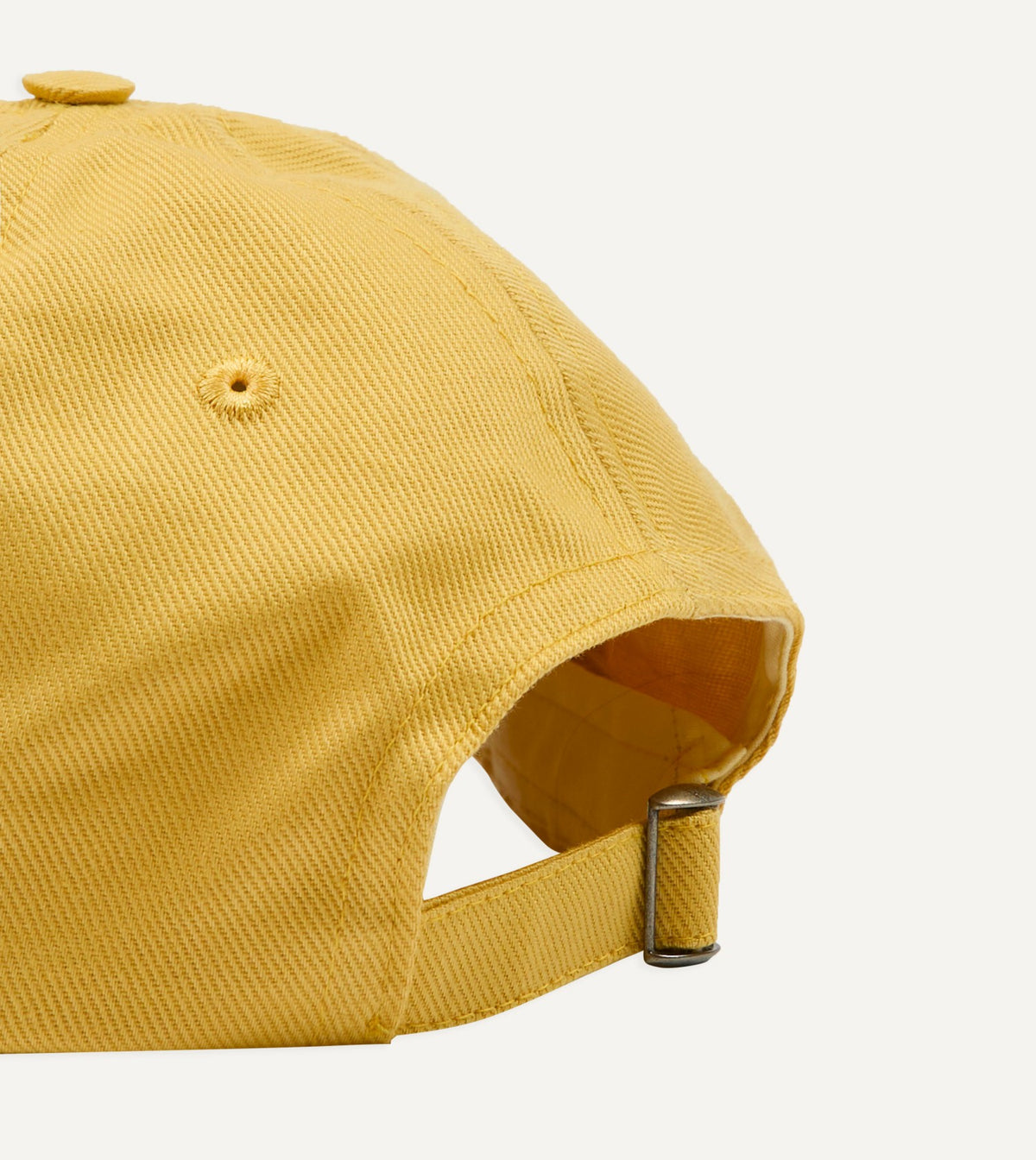 Drake's Yellow 'Cow Figurine' Cotton Twill Baseball Cap