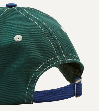 Drake's ‘D’ Emblem Cotton Twill Baseball Cap