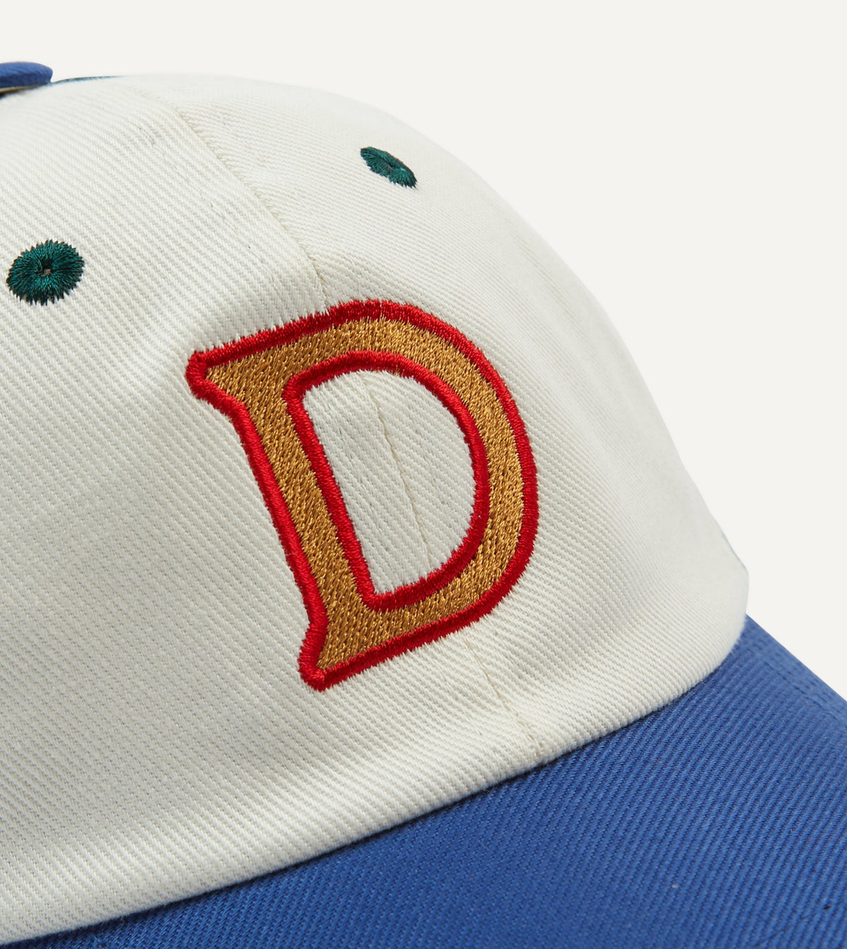 Drake's ‘D’ Emblem Cotton Twill Baseball Cap