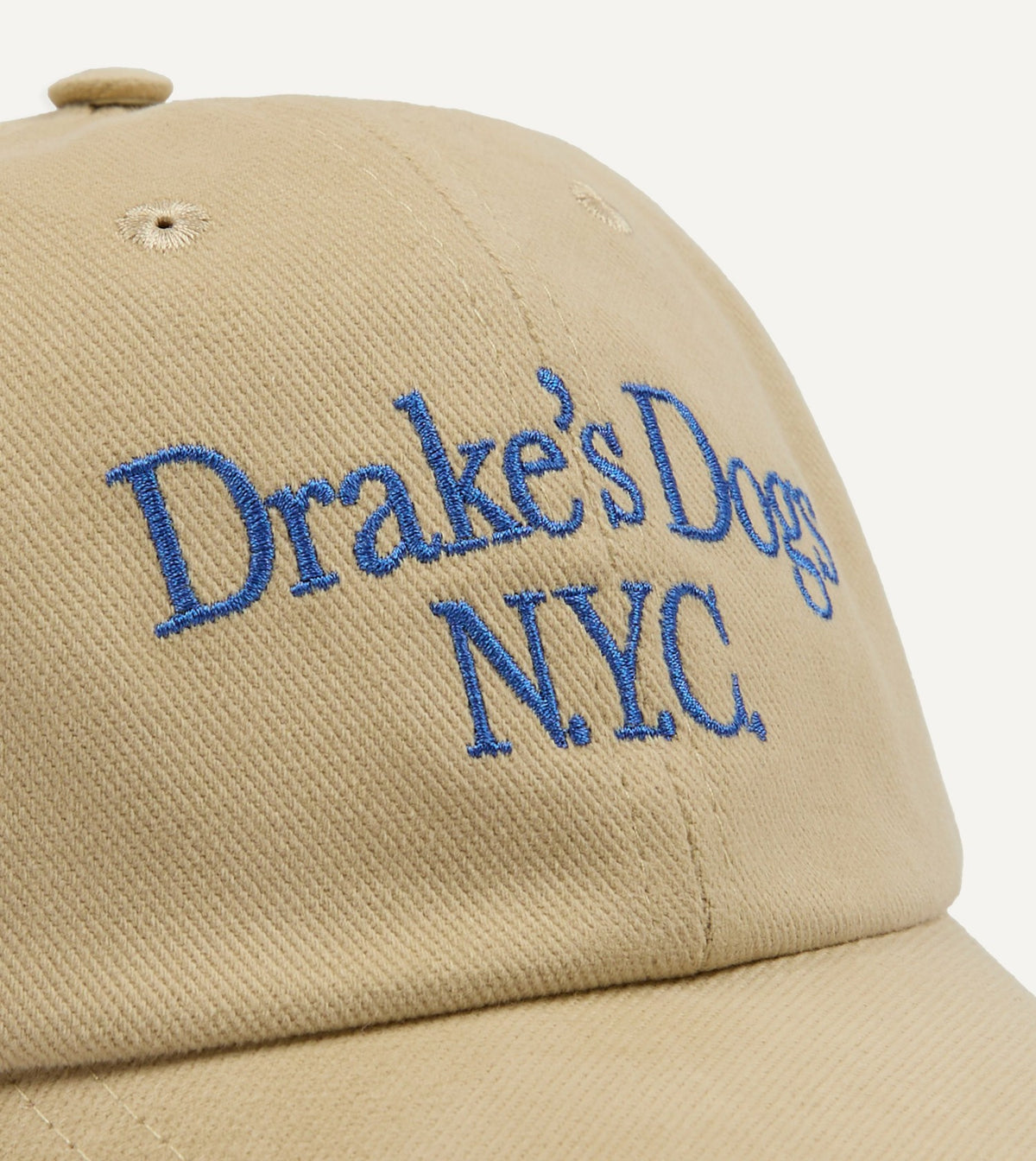 Drake's 'Drake's Dogs' Cotton Twill Baseball Cap