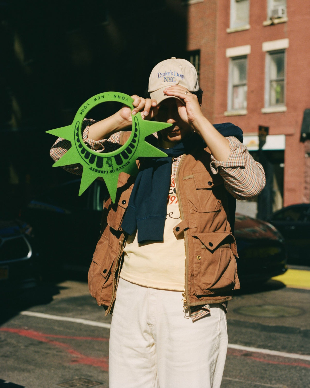 Drake's 'Drake's Dogs' Cotton Twill Baseball Cap