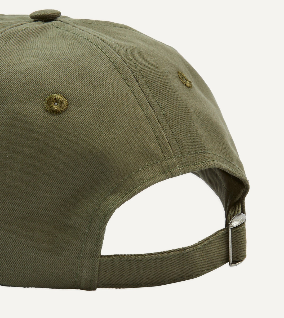 Drake's ‘D’ Lasso Emblem Cotton Twill Baseball Cap