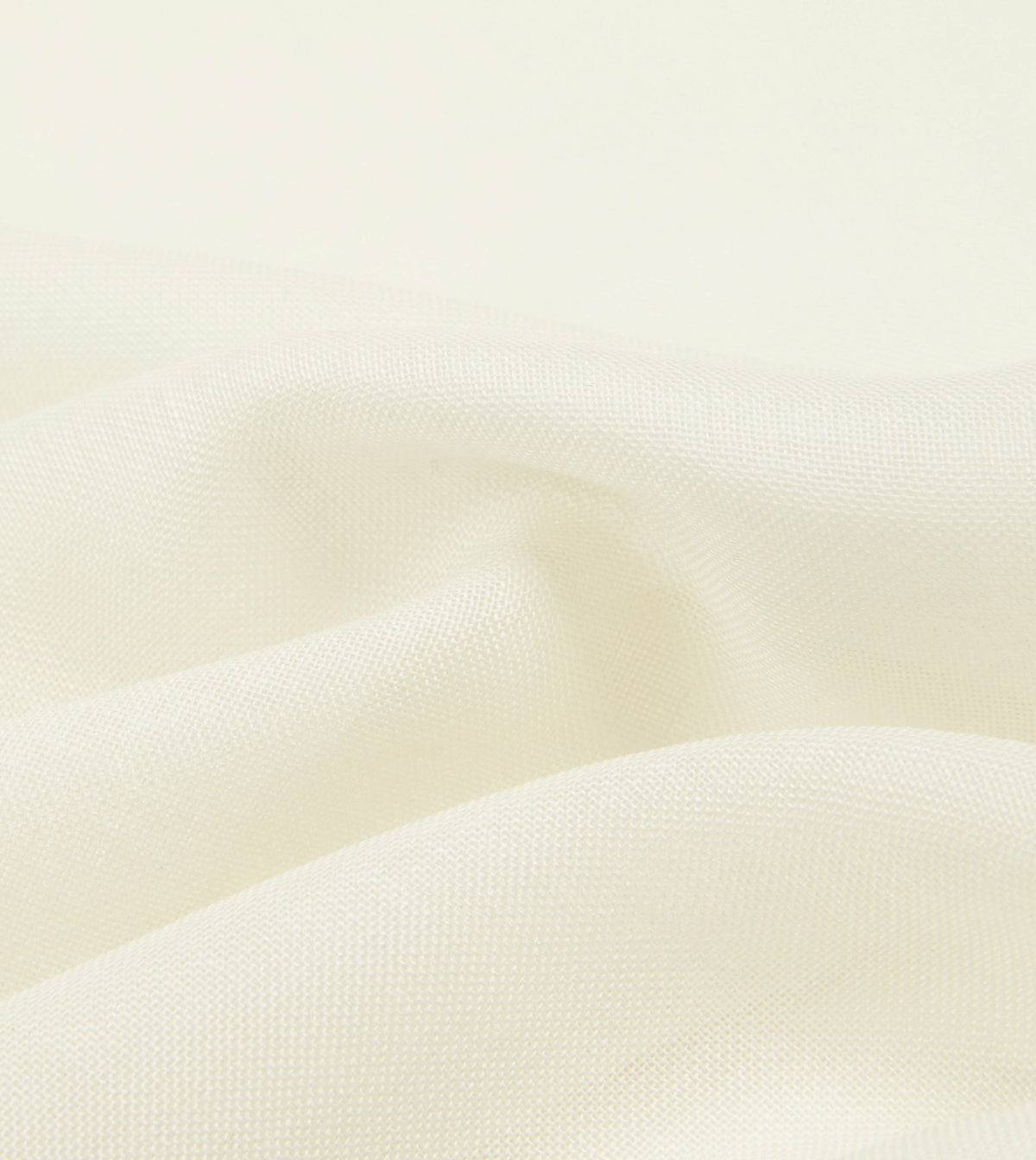 Drake's Ivory and Green Shoestring Border Silk Pocket Square