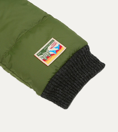 Drake's Hestra Dark Green Otra Mitten