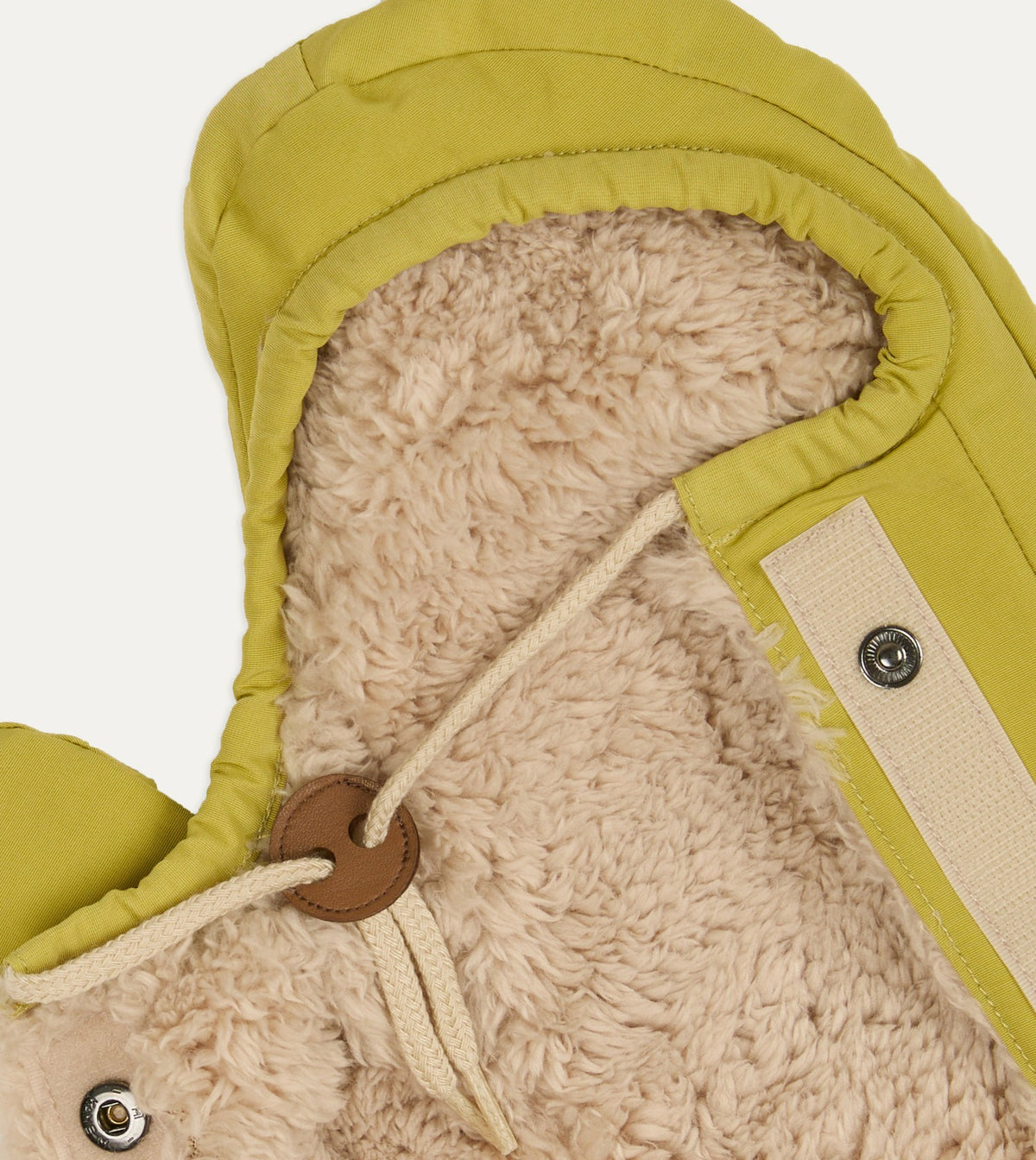 Drake's Elmer Pistachio Cover Down Mittens