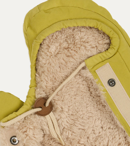 Drake's Elmer Pistachio Cover Down Mittens